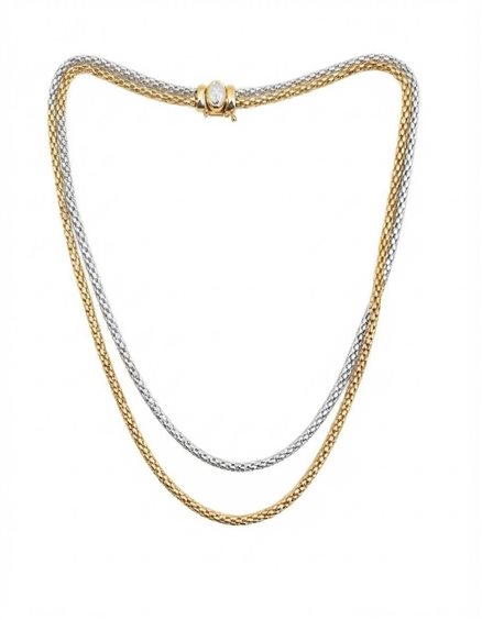 Collana Fope Donna in Oro 04409946 - 04409946